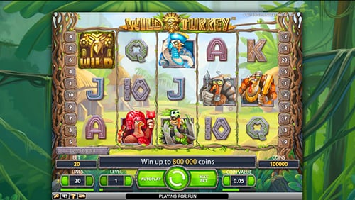 Wild Turkey Slot Machine - Incredible Tribe Of Funny Birds By NetEnt