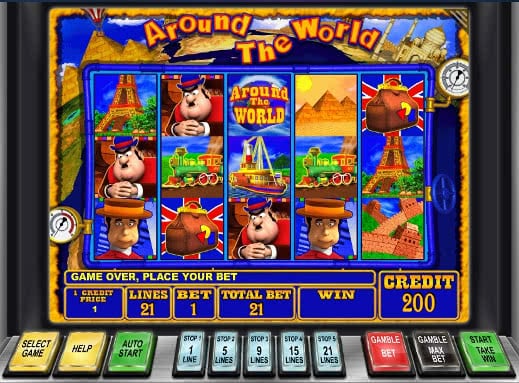 Gamble Around the World slot machine