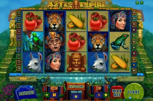 Aztec Empire Slot Machine