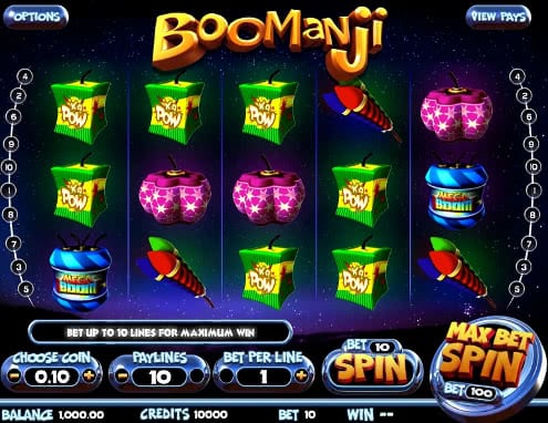 Gamble Boomanji slots machine for free