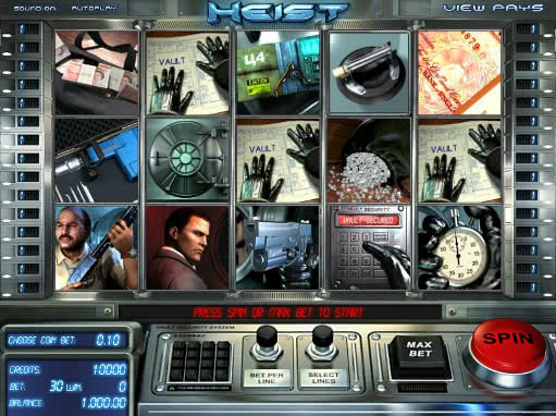 Gamble Heist slot game for free