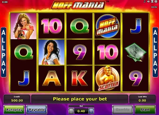 Gamble online Hoffmania slot for free
