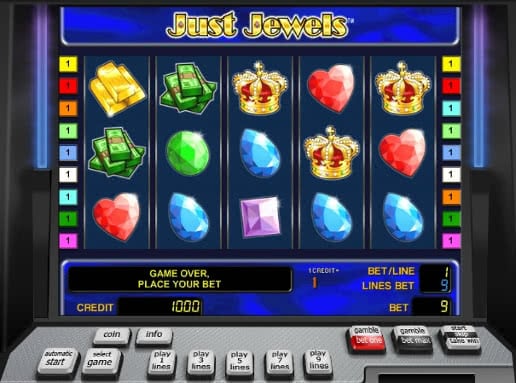 Gamble Just Jewels slot machine