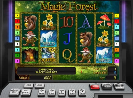 Gamble Magic Forest slot machine online