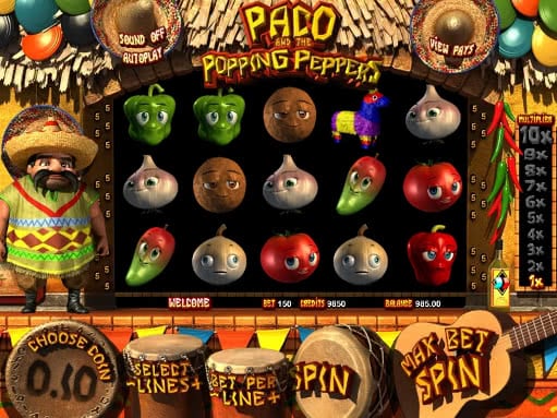 Paco and the Popping Peppers slot