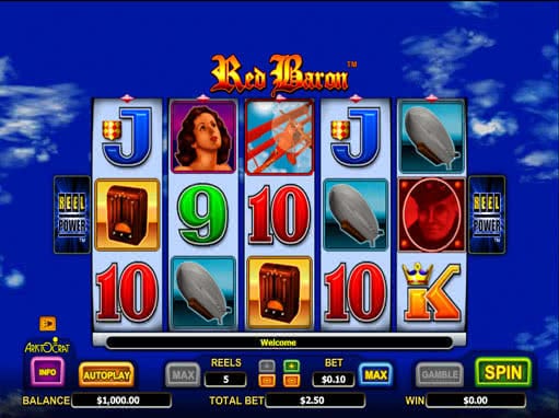 Red Baron slot machine online