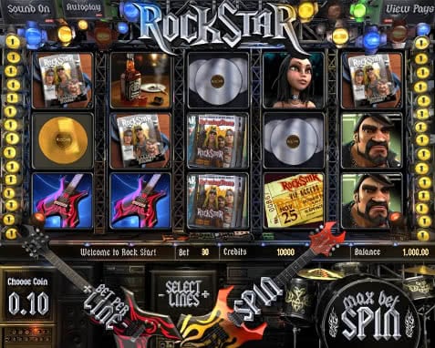 Test Rockstar slot machine online