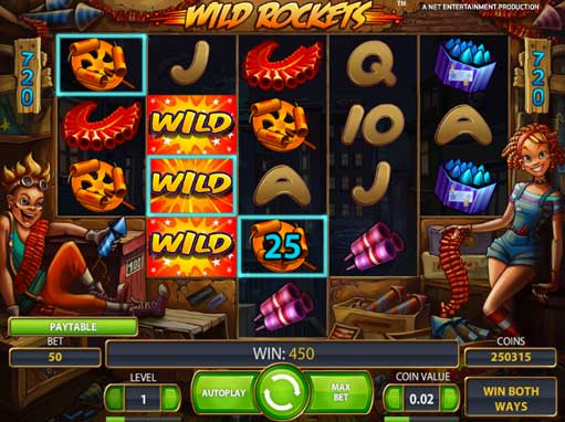 Wild rockets free online slot