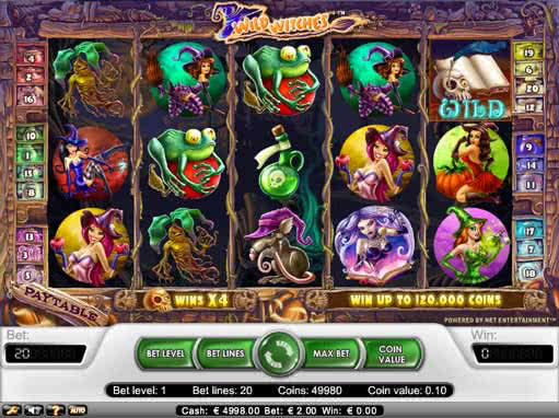 Slot Machine Wild Witches