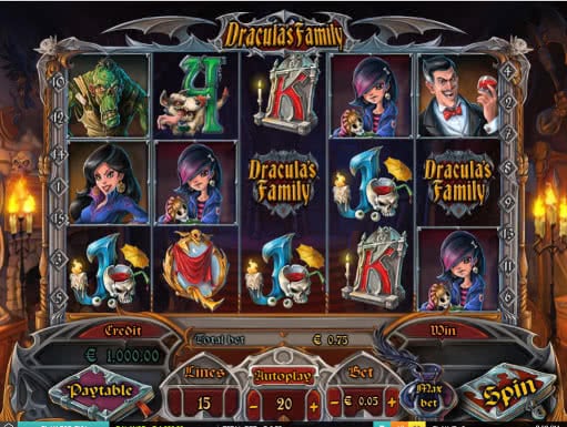 Dracula’S Family Slot Machine