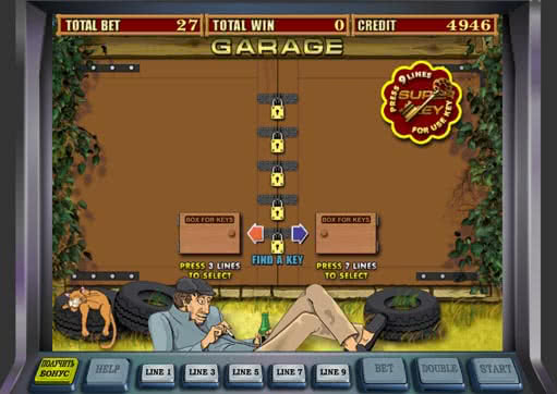 Garage Slot Machine Online