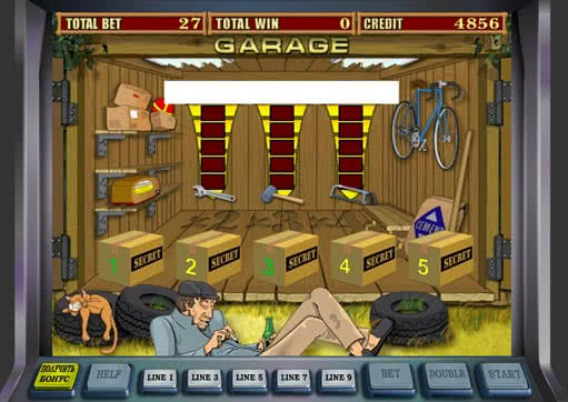 Jugar garage slot machine online