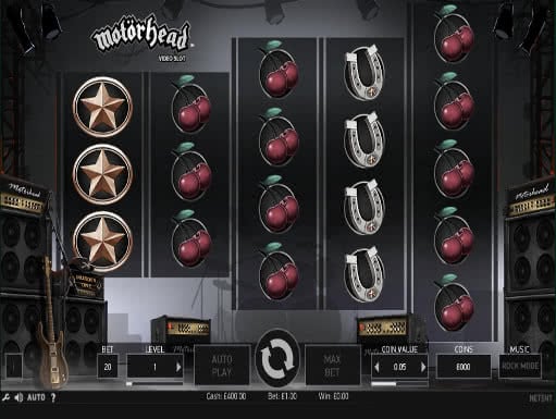 motorhead casino game free spins no deposit