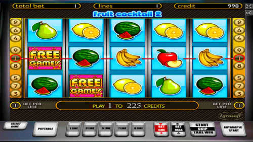 fruit cocktail slot