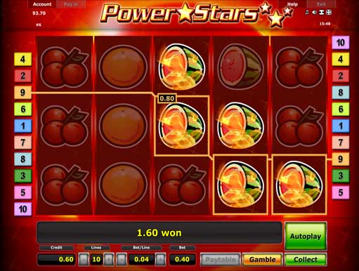 Power Stars Slot Download