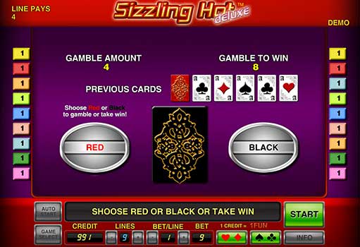 Sizzling slots game free