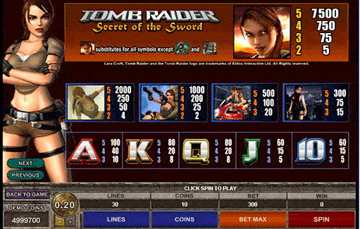 play-tomb-raider-secret-of-the-sword-slot-for-free