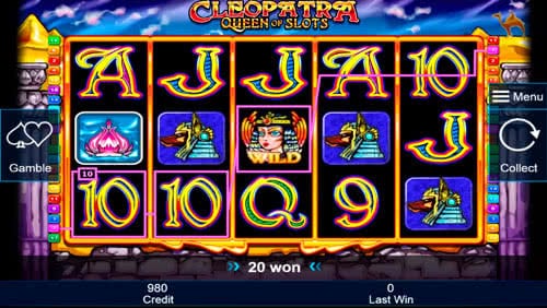 free online casino slot games cleopatra