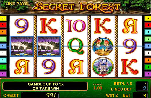 secrets of the forest free slots