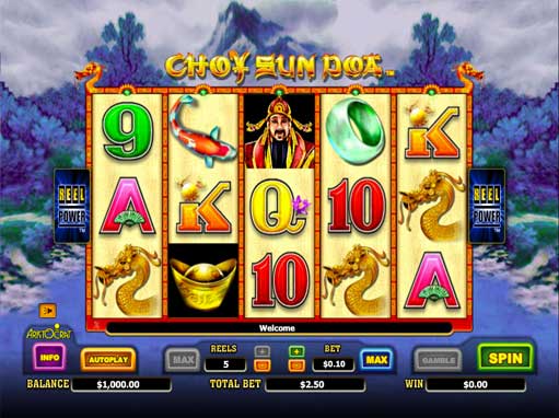 Play Choy Sun Doa slot machine