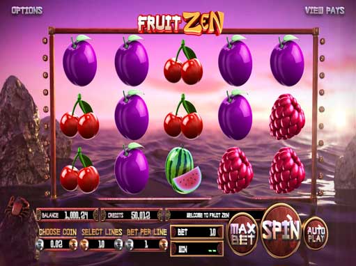 Fruit zen slot review