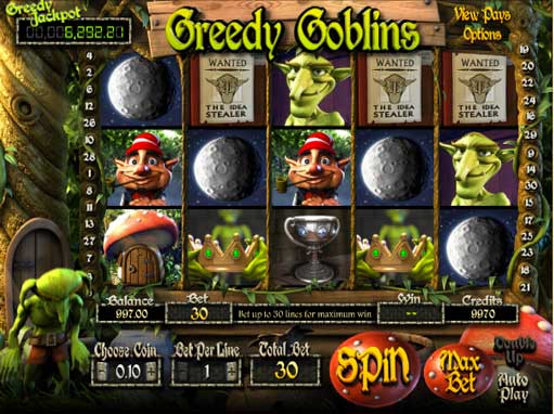 what casinos are goblins gold slot machine