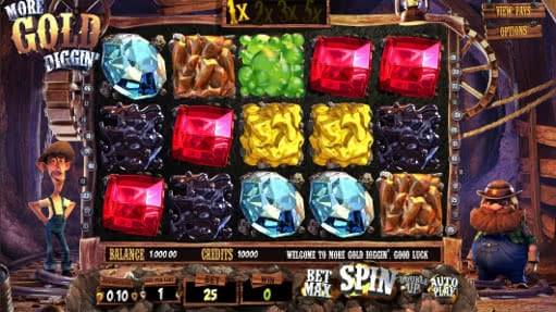 Gamble More Gold Diggin' slot online