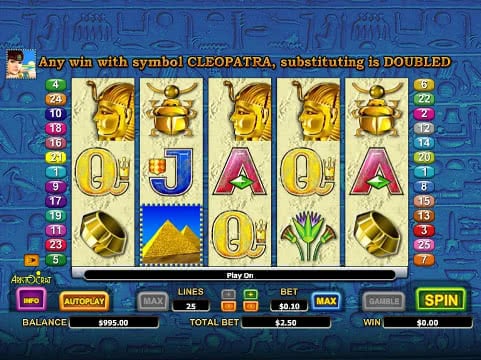 Queen of the nile slot machine play free