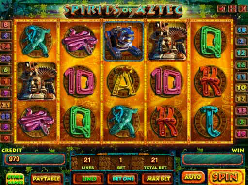 Online Spirits of Aztec slot for fun